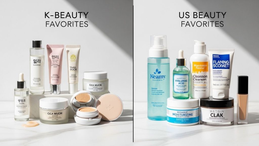 US vs Korea: Popular K-Beauty Products Comparison